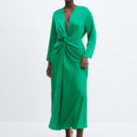 Classy Knotted Maxi - Green