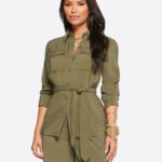 Khaki Army Green Shirt