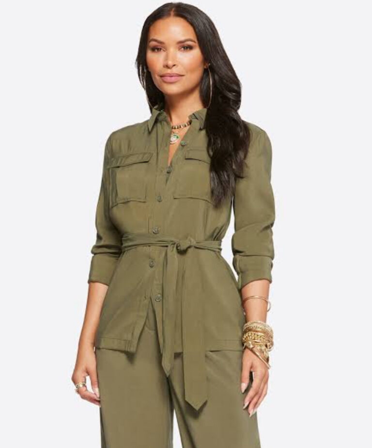 Khaki Army Green Shirt