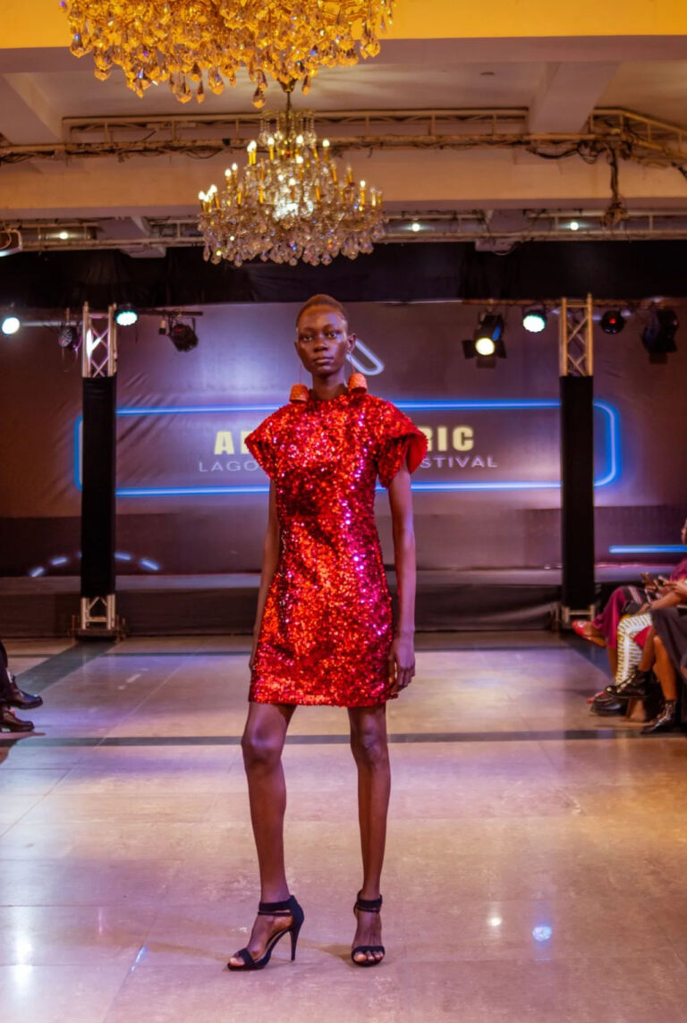 Sequin Red Dress