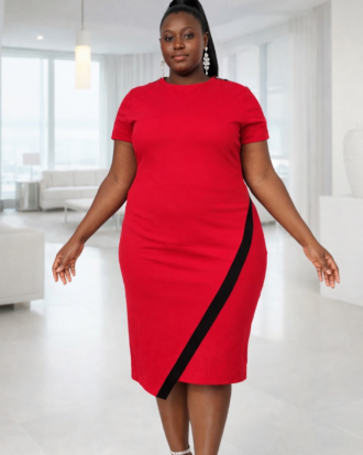 Smart Red Dress