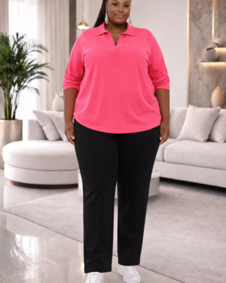 Livi Pink Long Sleeve Sweat Top - Size 36 clothing for plus sizes lagos nigeria