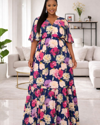Flowy Floral Maxi